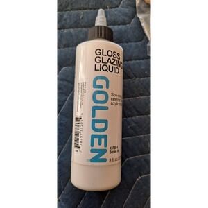 Golden Acrylic Glazing Liquid Gloss - 8 Oz Bottle